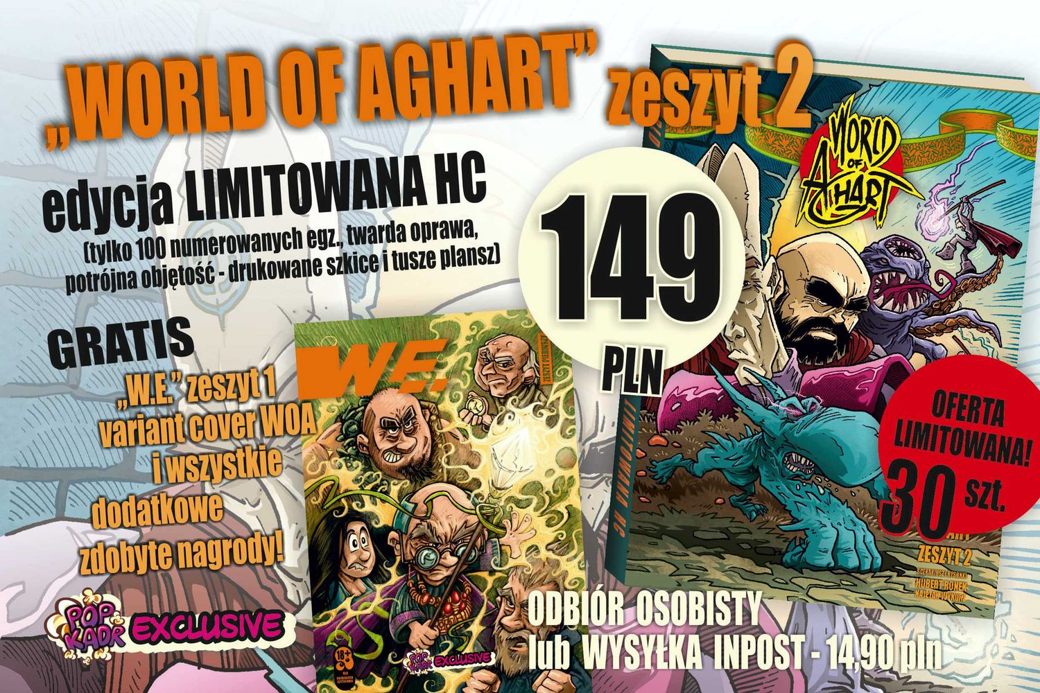 WORLD OF AGHART zeszyt 2 - edycja LIMITOWANA HC