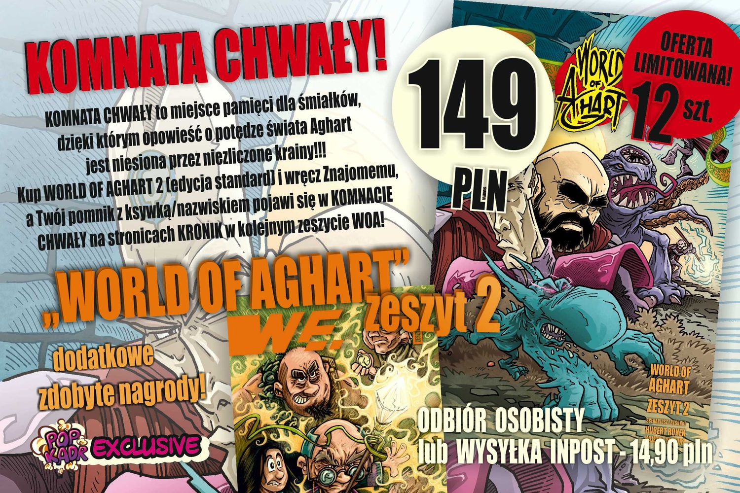 KOMNATA CHWAŁY - WORLD OF AGHART zeszyt 2