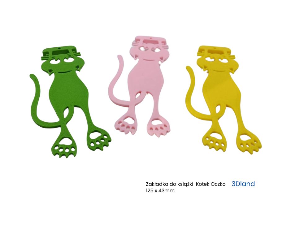 Zakładka do książki  Kotek Oczko