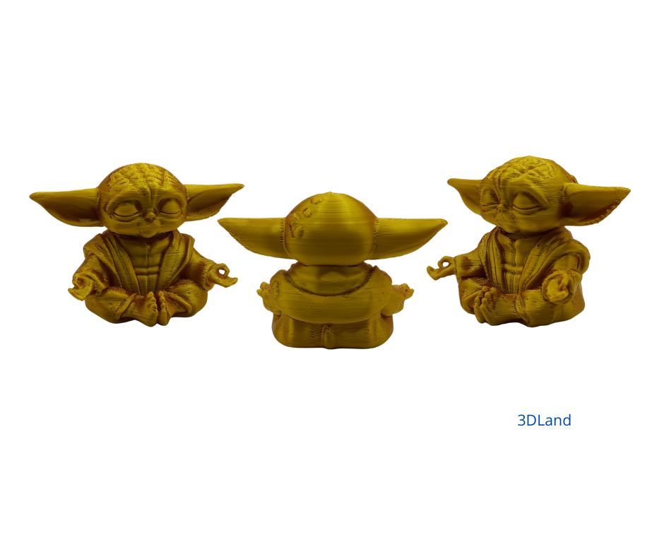 Grogu Meditating 60x90mm