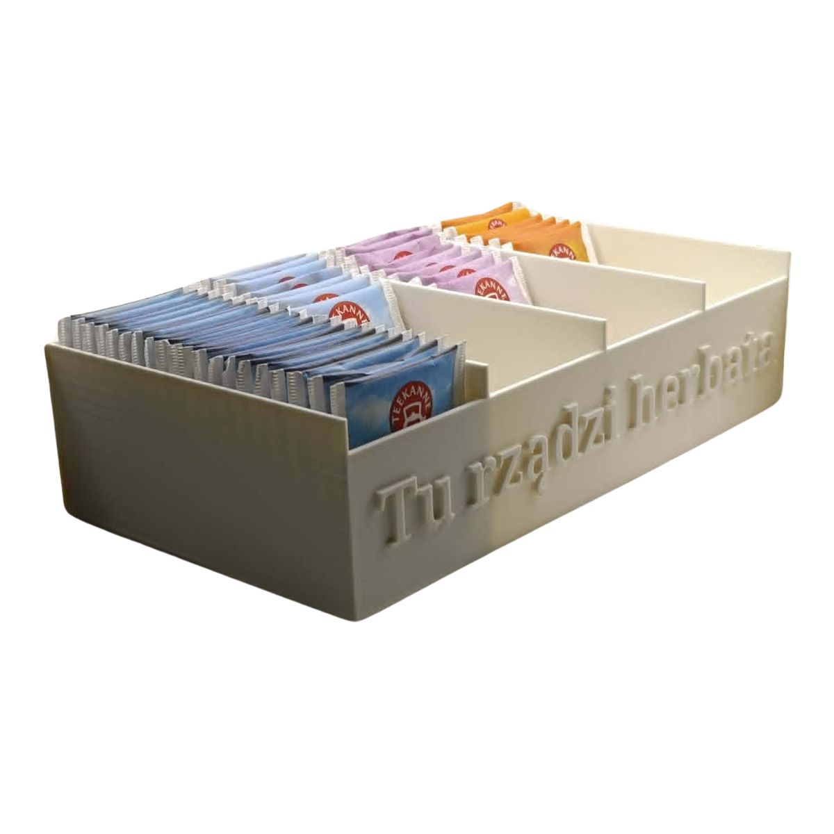 Personalizowany organizer na herbatę ekspresową
