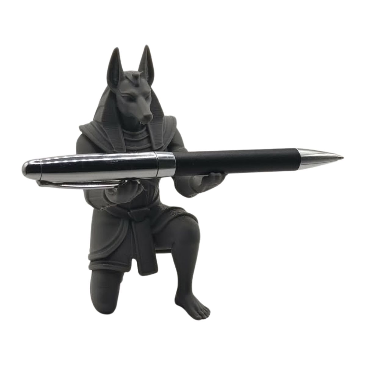 Anubis figurka/stojak na pióro wieczne, długopis.