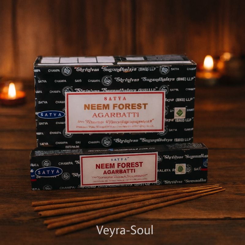 Satya Neem Forest Räucherstäbchen – 12×12 Stk. reinigend | Veyra-Soul