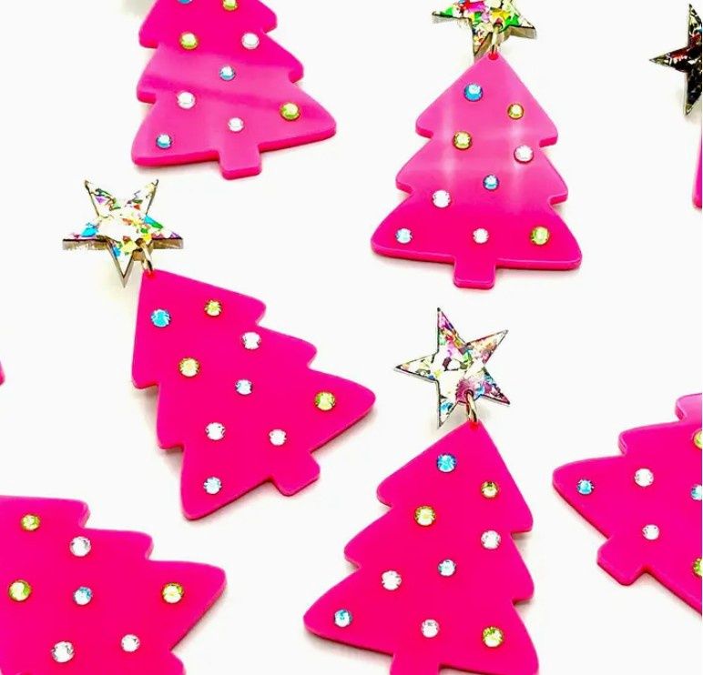 Christmas Tree Earrings