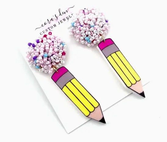 Pencil Earrings