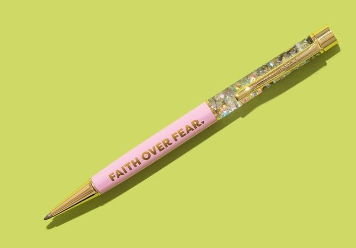 Confetti Pen - Faith Over Fear