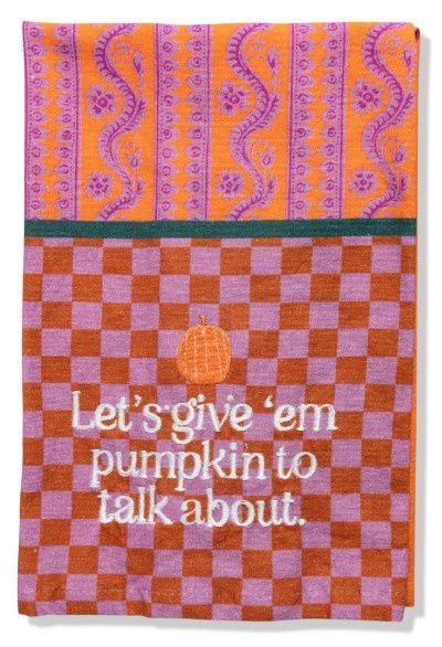 Dish Towel - Pumpkin To Talk About