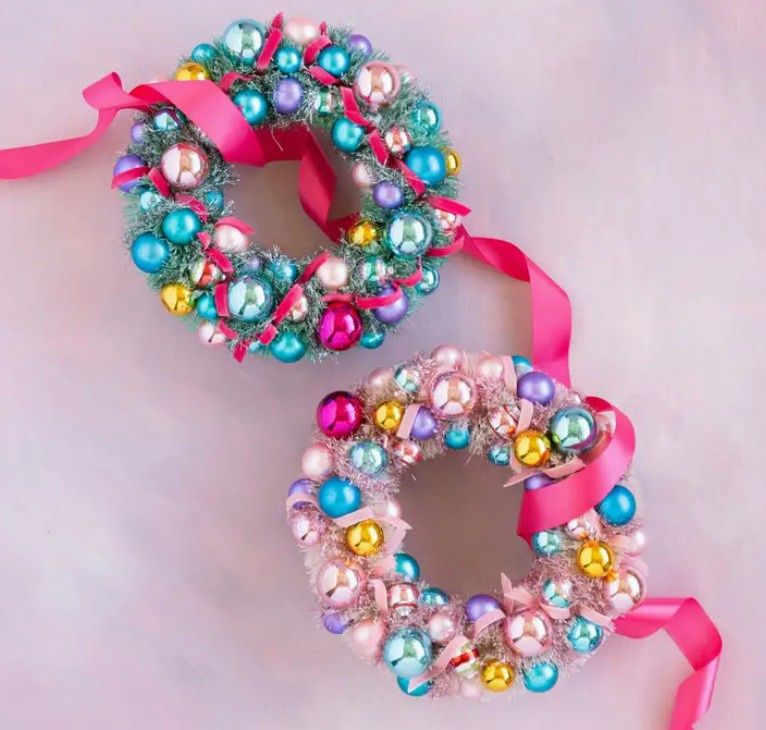 Wreath - Vintage Pastel 12&quot;