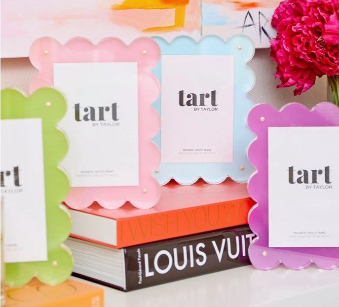 Acrylic Frame - Light Pink