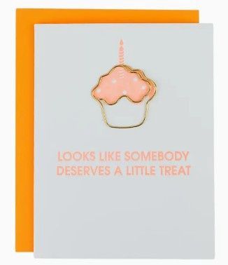 Looks Like Somebody Deserves A Little Treat - Paper Clip Card