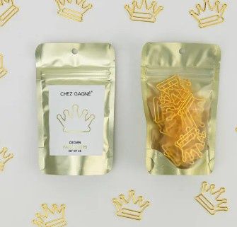 Paper Clip Pack - Crown 25 Pk