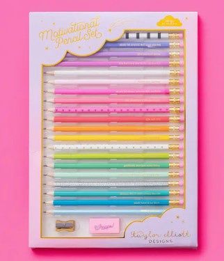 Motivational Pencil Set