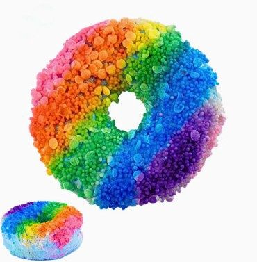 Rainbow Donut Bomb