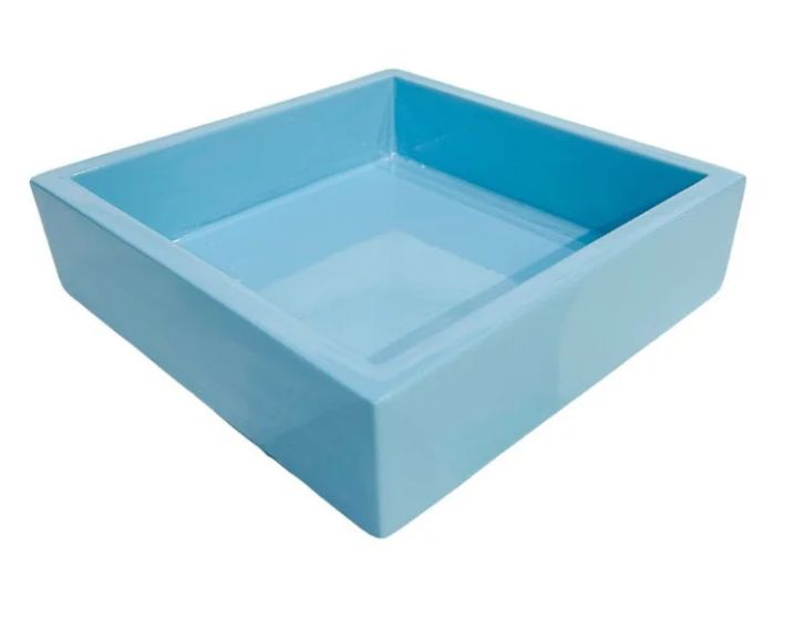 Lt Blue Napkin Holder