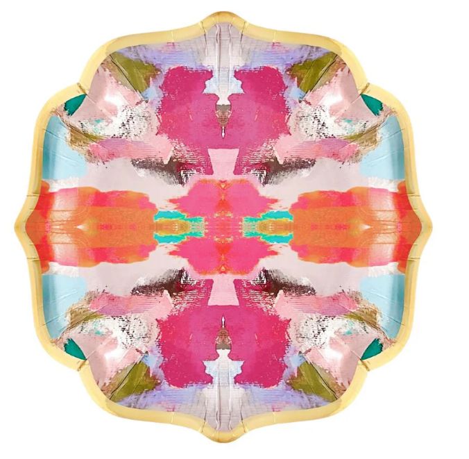 Begonia Cocktail Plates