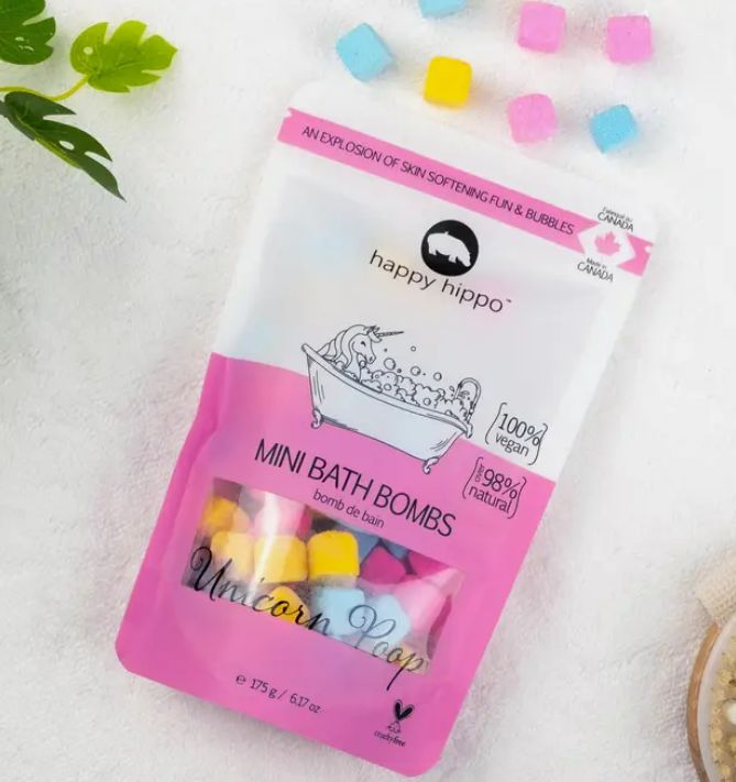 Unicorn Poop Mini Bath Bombs