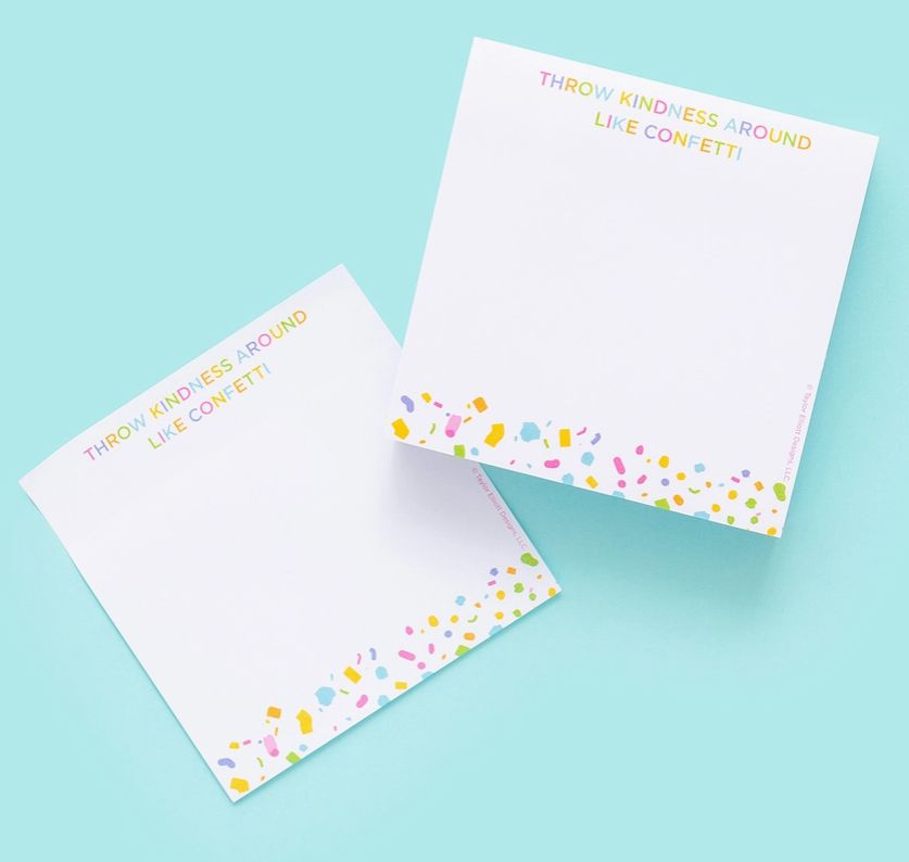 Sticky Notes Pad - Throw Kindness Around