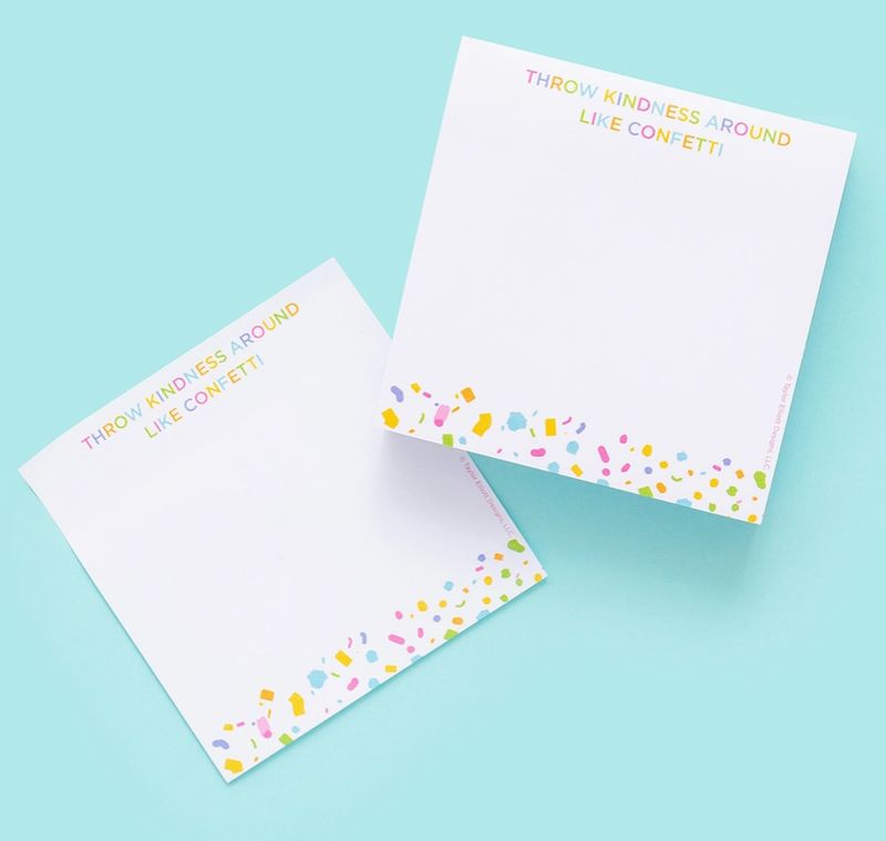 Sticky Notes Pad - Throw Kindness Around