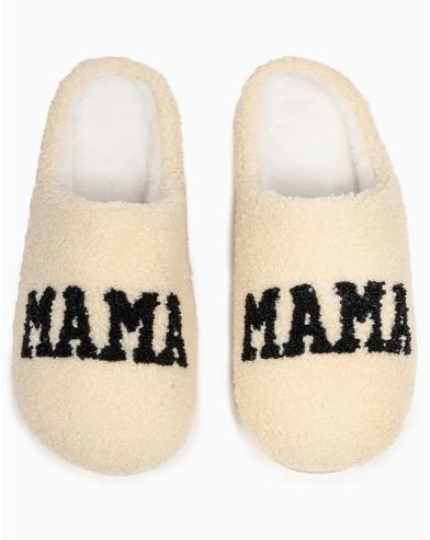 Indoor/Outdoor Slippers S/M - Mama Cream