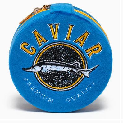 Caviar Velvet Jewelry Zip Case
