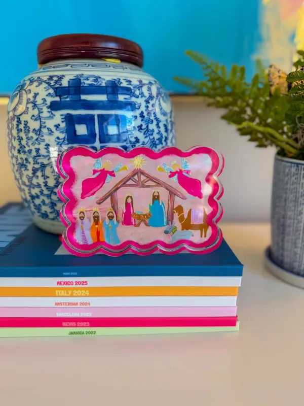 Joy to the world acrylic block