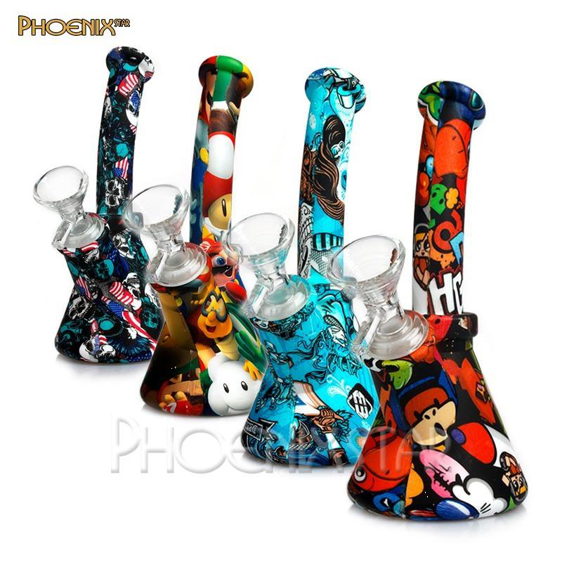 7&quot; Silicone with Graphics
