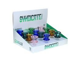 Syndicate Vitrum Color Jewel Bowls - 12ct Display