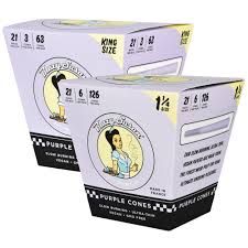 Blazy Susan Cones  21ct - Purple King Size