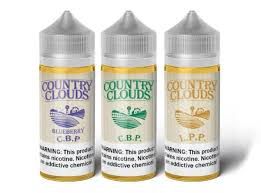Country Clouds 100ml 0mg - Strawberry Cornbread Pudding
