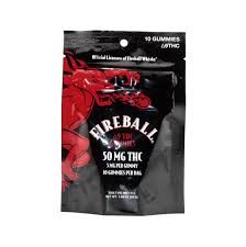 Fireball Delta 8 &amp; Delta 9 Gummies - 50mg
