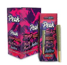 Peak THCP 1G Prerolls 10ct - GrandDaddy Purple Indica