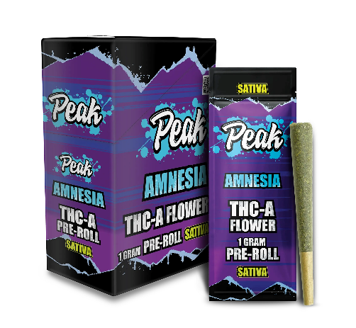 Peak THCA 1G Prerolls 10ct - Wedding Cake Indica
