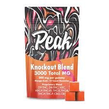 Peak Knockout Blend 3000mg 15ct