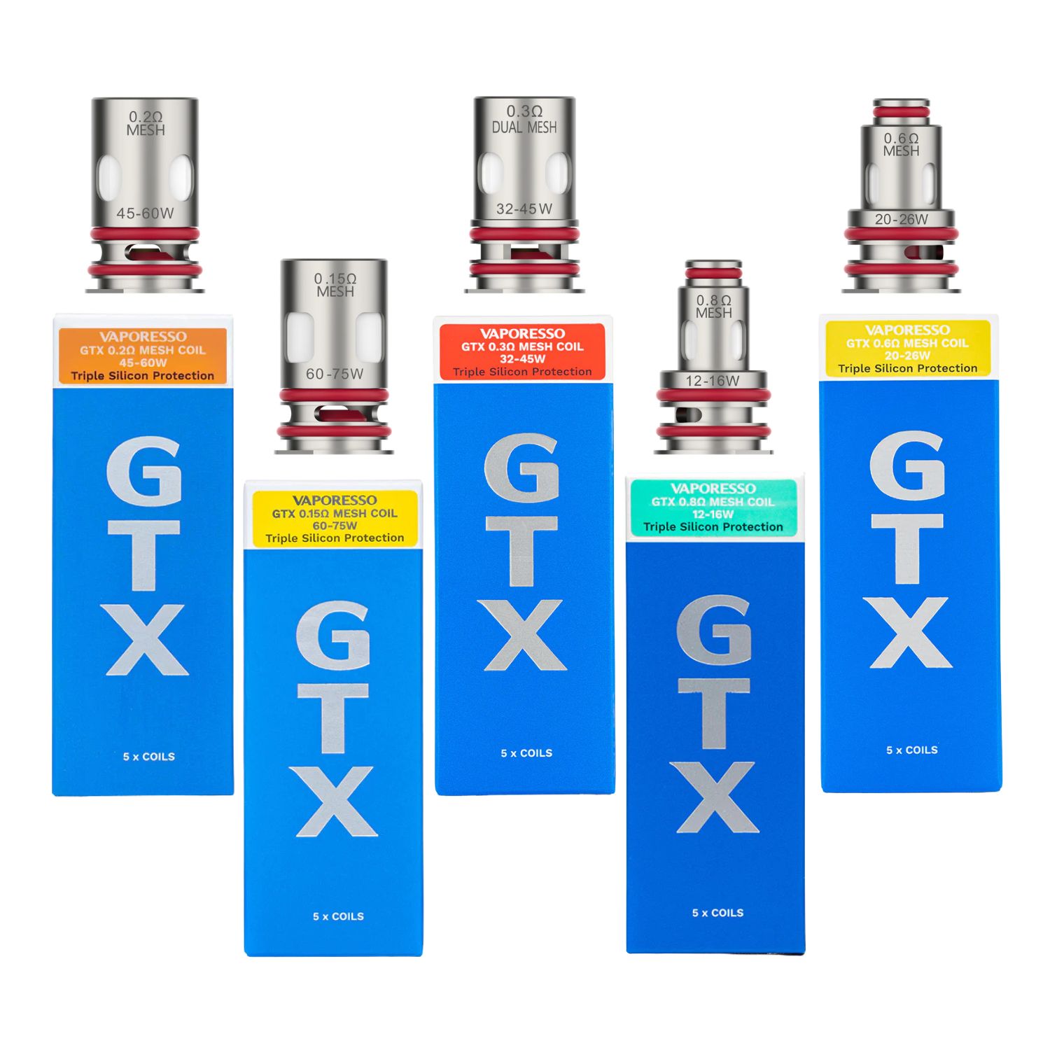 Vaporesso GTX Coils - .6ohm