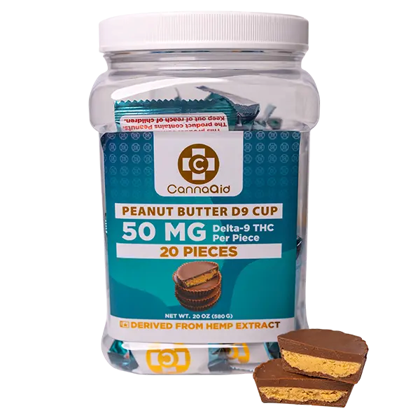 CannaAid Peanut Butter Cup -20ct