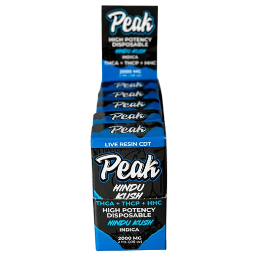 Peak High Potency 2ml Disposables - Northen Lights Indica