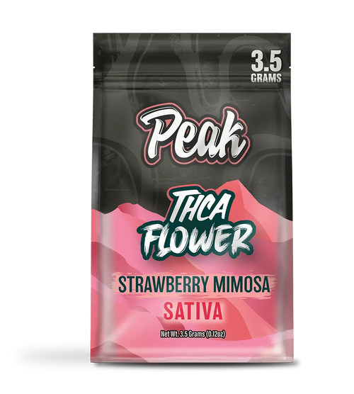 Peak THCA Flower 3.5G - Strawberry Mimosa (Sativa)