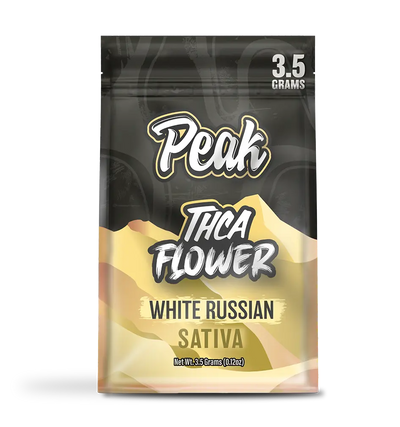 Peak THCA Flower 3.5G - White Russian (Sativa)