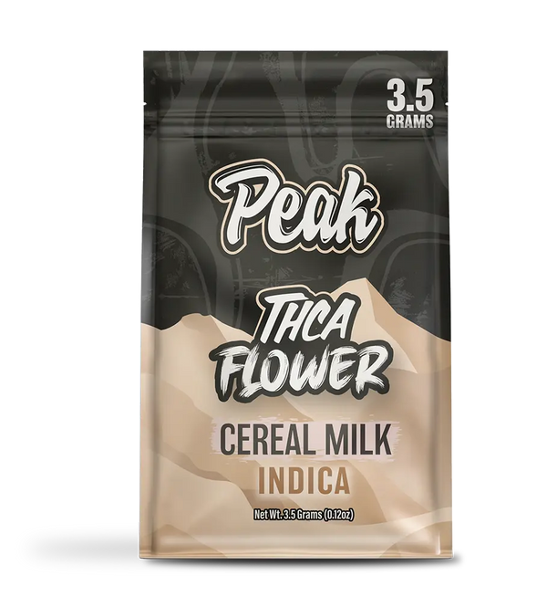 Peak THCA Flower 3.5G - Cereal Milk (Indica)