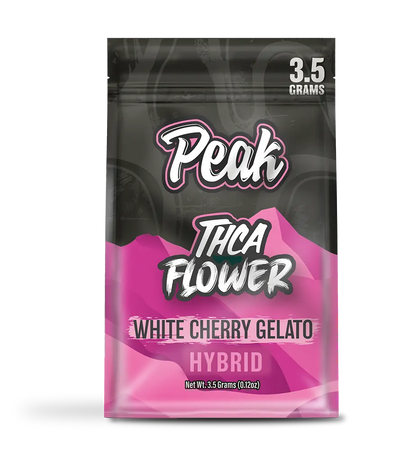 Peak THCA Flower 3.5G - White Cherry Gelato (Hybrid)