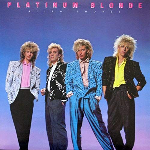 PLATINUM BLONDE - ALIEN SHORES (REMASTERED BLACK VINYL) (VINYL) (12" LP RECORD)