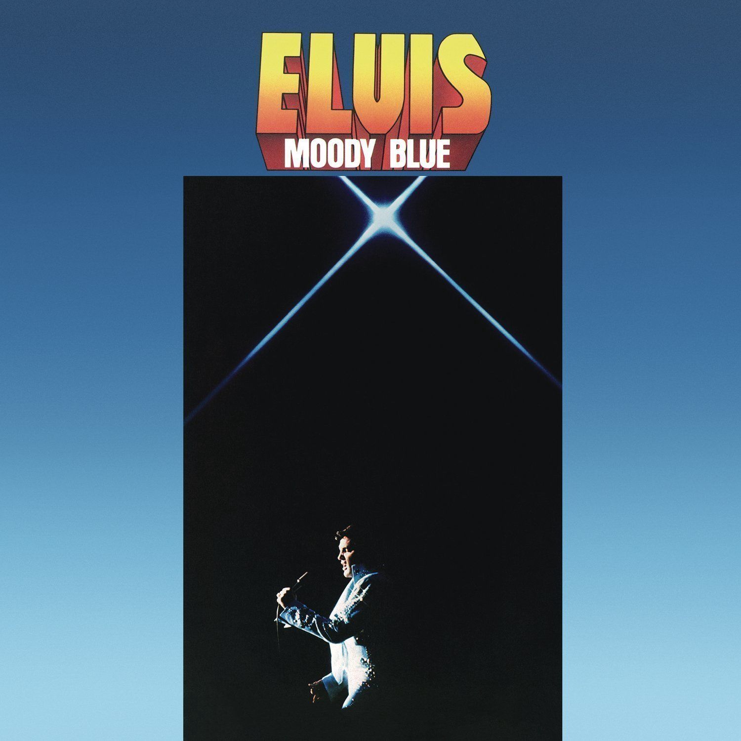 ELVIS PRESLEY - MOODY BLUE (40TH ANNIVERSARY CLEAR BLUE VINYL) (VINYL) (12" LP RECORD)