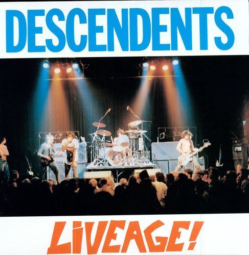 DESCENDENTS - LIVAGE - LIVE (VINYL) (12&quot; LP RECORD)