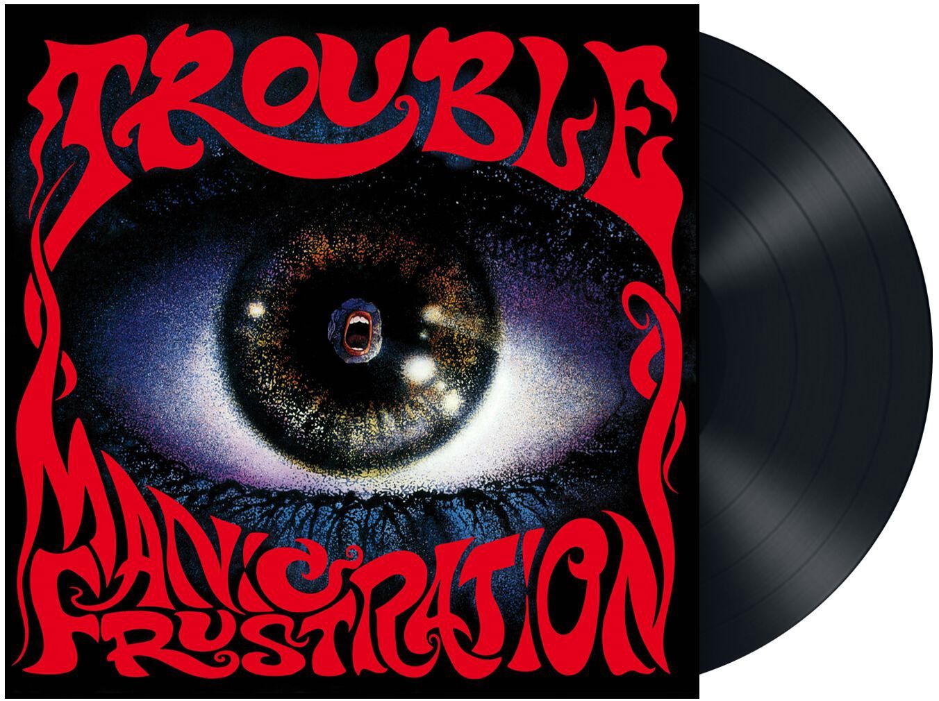 TROUBLE - MANIC FRUSTRATION?[REMASTERED 1992 REISSUE] (VINYL) (12" LP RECORD)