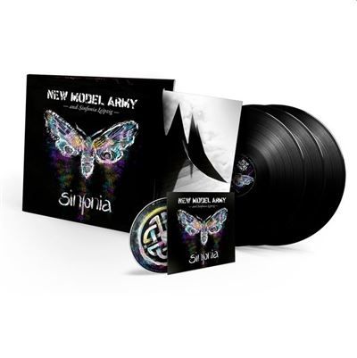 NEW MODEL ARMY - SINFONIA (3LP-180G W/DVD) W/SINFONIA LEIPZIG (VINYL) (12" LP RECORD)