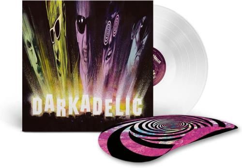 THE DAMNED - DARKADELIC (TRANSPARENT LP + SLIPMAT) (VINYL) (12" LP RECORD)