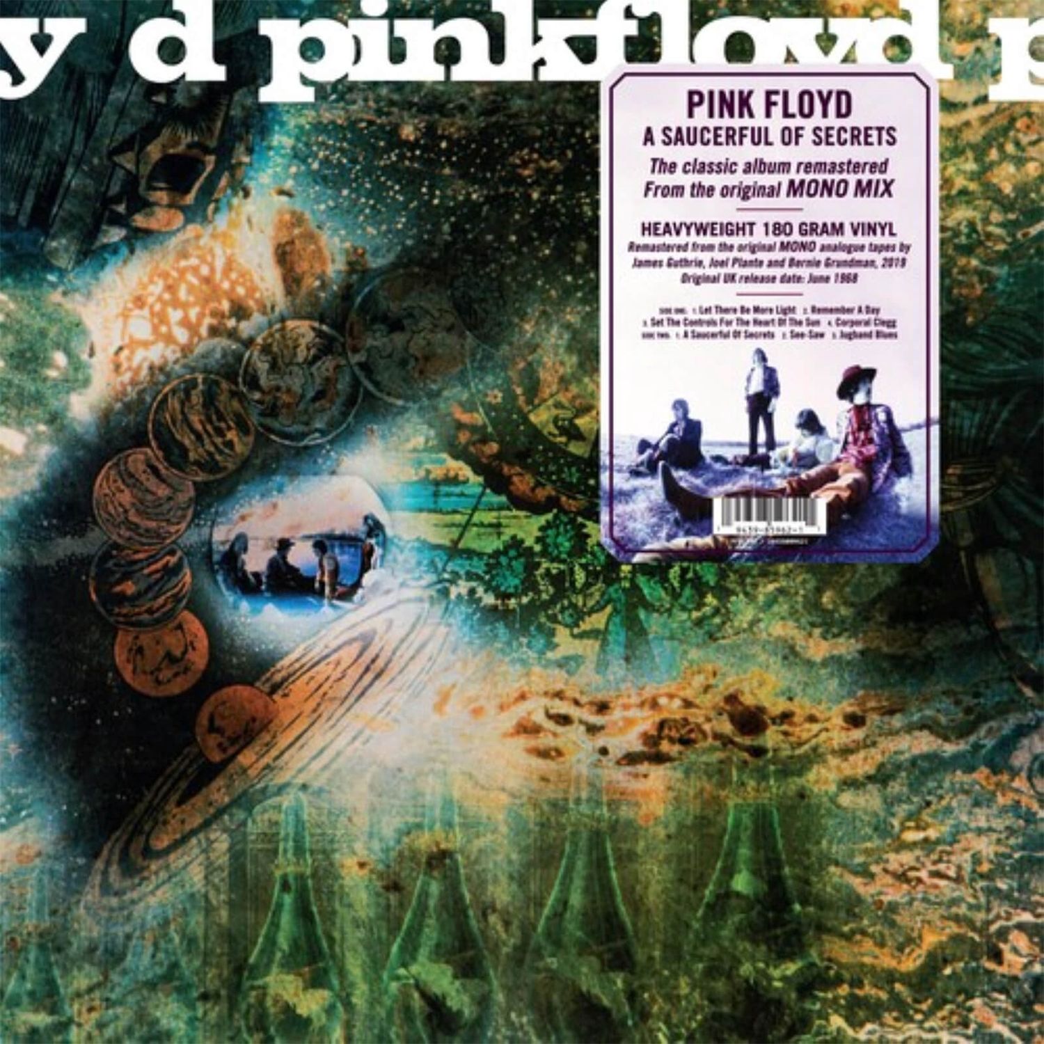 PINK FLOYD - A SAUCERFUL OF SECRETS (VINYL) (12" LP RECORD)