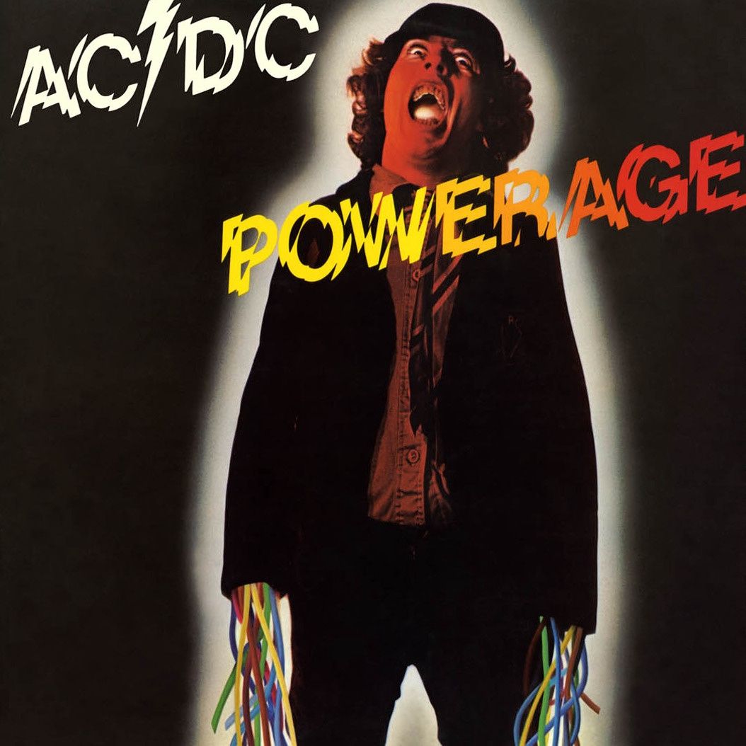 AC/DC - POWERAGE (50TH ANNIVERSARY GOLD COLOR VINYL) (VINYL) (12" LP RECORD)