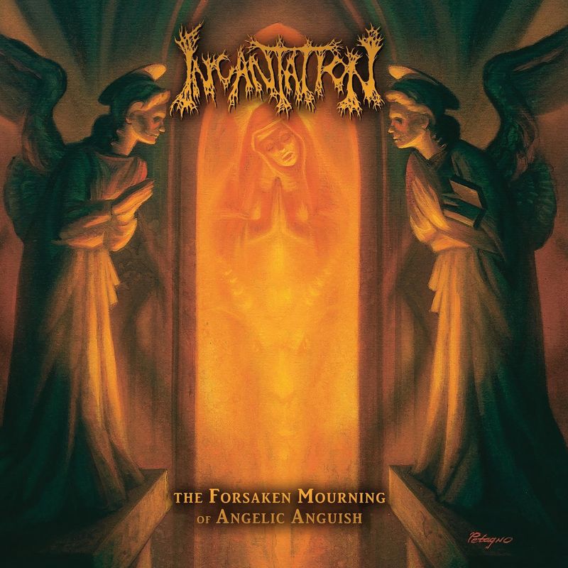 INCANTATION - THE FORSAKEN MOURNING OF ANGELIC ANGUISH (CUSTOM RIPPLE VINYL) (VINYL) (12" LP RECORD)