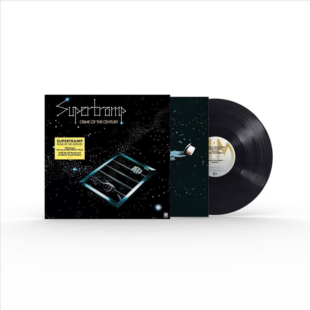 SUPERTRAMP - CRIME OF THE CENTURY (180G BLACK VINYL-HALF SPEED REMASTER) (VINYL) (12" LP RECORD)